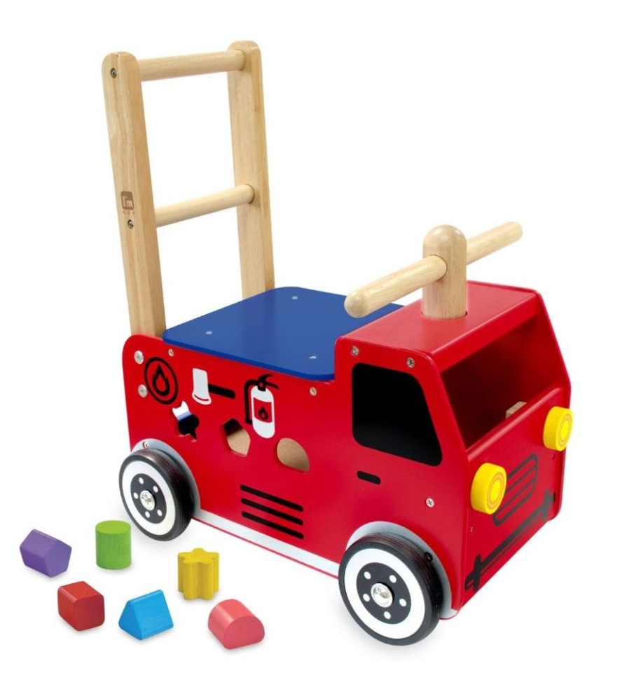 Type Of Play I'm Toy | I'M Toy - Walk & Ride Fire Engine