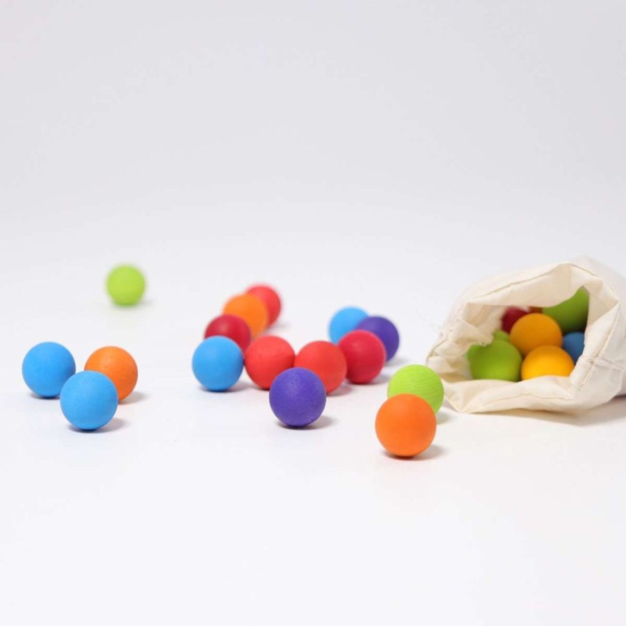 Type Of Play Grimm's | Grimm'S - Small Wooden Marbles