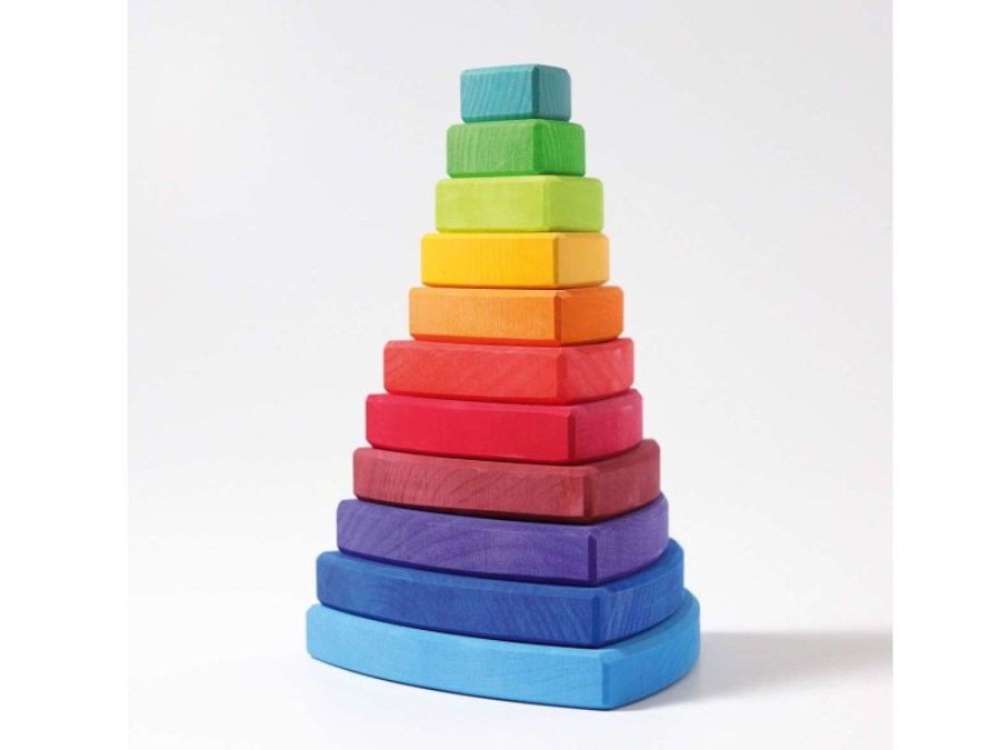 Type Of Play Grimm's | Grimm'S - Stacking Tower Triangular