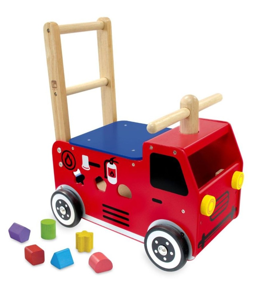 On The Move I'm Toy | I'M Toy - Walk & Ride Fire Engine